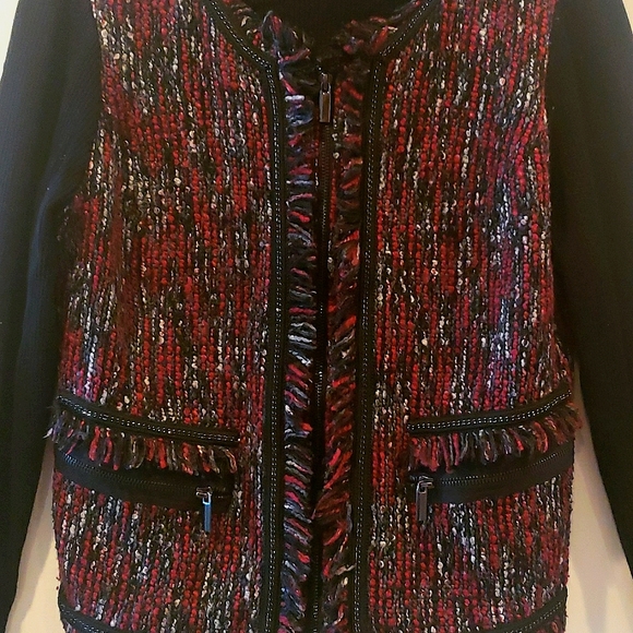 Cache dressy sweater jacket - Picture 2 of 7